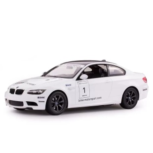 MASINA CU TELECOMANDA BMW M3 ALB CU SCARA 1 LA 14 - Img 3