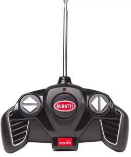 MASINA CU TELECOMANDA BUGATTI GRAND SPORT VITESSE PORTOCALIE CU SCARA 1 LA 18 - Img 4