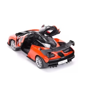 MASINA CU TELECOMANDA McLAREN SENNA PORTOCALIU CU SCARA 1 LA 14 - Img 3