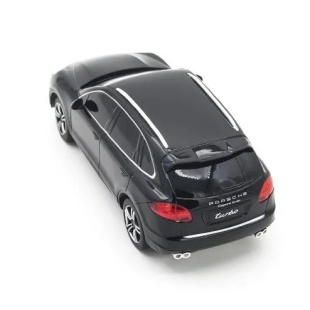 MASINA CU TELECOMANDA PORSCHE CAYENNE TURBO NEGRU CU SCARA 1 LA 24 - Img 7