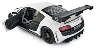 MASINUTA METALICA AUDI R8 ALB SCARA 1 LA 24 - Img 5
