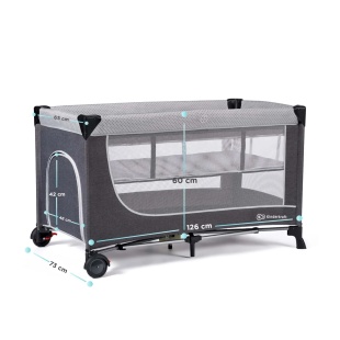 PATUT DE CALATORIE KINDERKRAFT LEODY, GREY - Img 11