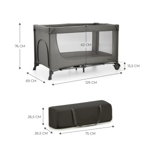 PATUT TRAVEL KINDERKRAFT JOY2, FARA ACCESORII, DARK GREY - Img 6