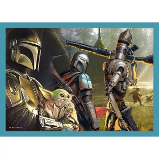PUZZLE 4IN1 MANDALORIAN SI LUMEA LUI - Img 4