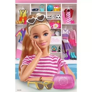 PUZZLE TREFL 100 BARBIE SA O CUNOASTEM PE BARBIE - Img 2