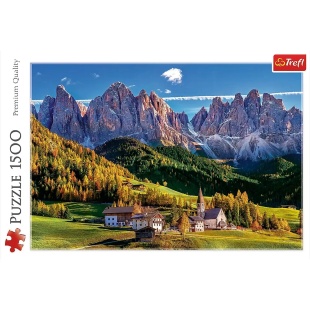 PUZZLE TREFL 1500 MUNTII DOLOMITI - Img 3