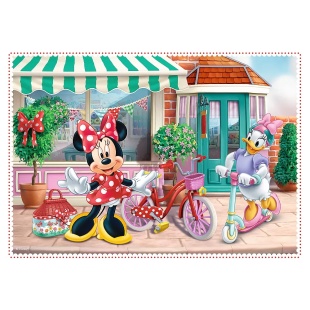 PUZZLE TREFL 4IN1 MINNIE MOUSE SI PRIETENII EI - Img 3