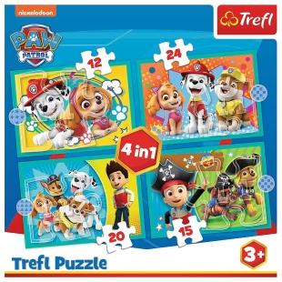 PUZZLE TREFL 4IN1 PATRULA CATELUSILOR - Img 6