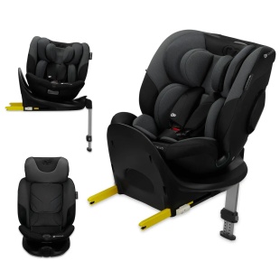 SCAUN AUTO KINDERKRAFT I-FIX, I-SIZE 40-150 CM, GRAPHITE BLACK - Img 3