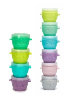 SET 10 RECIPIENTE SNAP&GO, MELII, 6*59 ML + 4*118 ML - Img 9