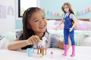 BARBIE PAPUSA BARBIE YOU CAN BE MEDIC VETERINAR - Img 3