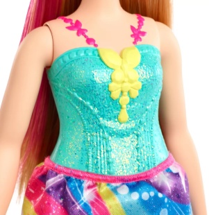 BARBIE PAPUSA PRINTESA DREAMTOPIA CU CORONITA ALBASTRA - Img 6