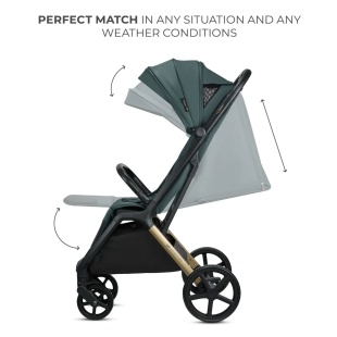 CARUCIOR SPORT KINDERKRAFT LOOM, 0-22 KG, JADE GREEN - Img 8