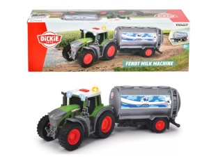 DICKIE FENDT TRACTOR CU CISTERNA DE LAPTE - Img 7