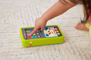 FISHER PRICE LAUGH&LEARN 2IN1 SMARTPHONE IN LIMBA ROMANA - Img 6
