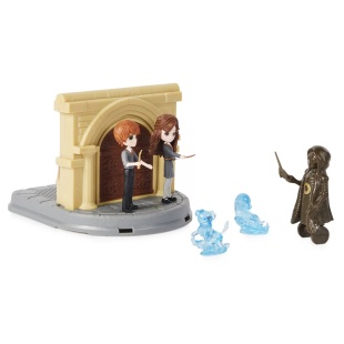 HARRY POTTER WIZARDING WORLD MAGICAL MINIS SET 2 FIGURINE RON WISLEAY SI HERMIONE GRANGER - Img 4