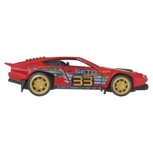 HOT WHEELS MASINUTA METALICA CU SISTEM PULL BACK DIMACHINNI VELOCE NIGHT BURNERZ SCARA 1:43 - Img 4