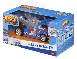 HOT WHEELS MASINUTA METALICA CU SISTEM PULL BACK HEAVY HITCHER SCARA 1:43 - Img 2
