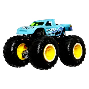 HOT WHEELS MONSTER TRUCK CAMION PODIUM CRASHER CU CULORI SCHIMBATOARE SCARA 1:64 - Img 2