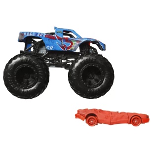 HOT WHEELS MONSTER TRUCK SI MASINUTA METALICA RACE ACE - Img 7