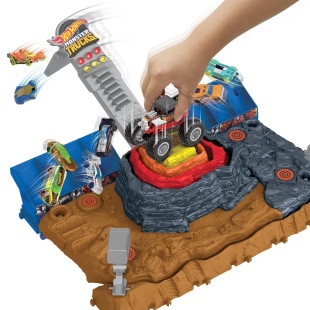 HOT WHEELS MONSTER TRUCKS ARENA SMASHERS BONE SHAKER ARENA ULTIMATE CRUSH - Img 4