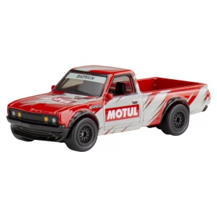 HOT WHEELS PREMIUM REAL RIDERS POP CULTURE MASINUTA METALICA DATSUN 620 SCARA 1:64 - Img 2