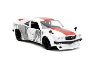 JADA ONE PUNCH MAN SET MASINUTA METALICA MAZDA RX 3 SI FIGURINA SAITAMA - Img 3