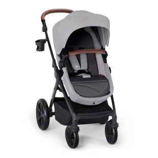 KINDERKRAFT MULTIFUNCTIONAL STROLLER A TOUR 3IN1 MINK PRO LIGHT GREY - Img 5