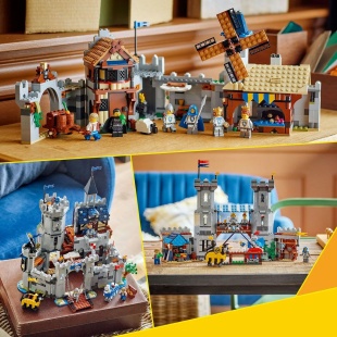 LEGO CREATOR CASTEL MEDIEVAL CU CAI SI CAVALERI 31168 - Img 7