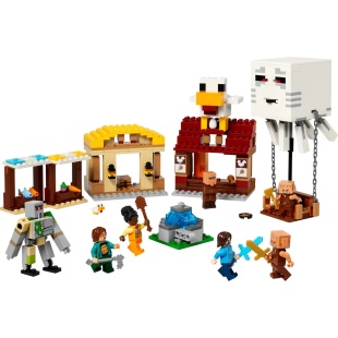 LEGO MINECRAFT ATACUL BALOANELOR GHAST ASUPRA SATULUI 21273 - Img 2