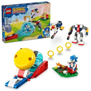 LEGO SONIC ÎNFRUNTARE LA FOCUL DE TABARA AL LUI SONIC 77001 - Img 9