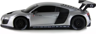 MASINA CU TELECOMANDA AUDI R8 ARGINTIU CU SCARA 1 LA 24 - Img 2
