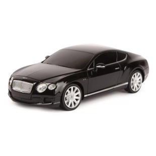 MASINA CU TELECOMANDA BENTLEY CONTINENTAL GT NEGRU CU SCARA 1 LA 24 - Img 3