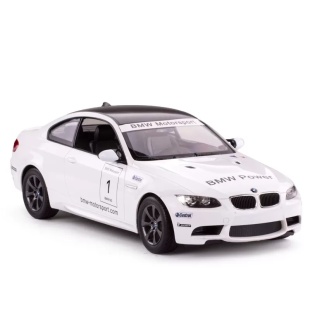 MASINA CU TELECOMANDA BMW M3 ALB CU SCARA 1 LA 14 - Img 4