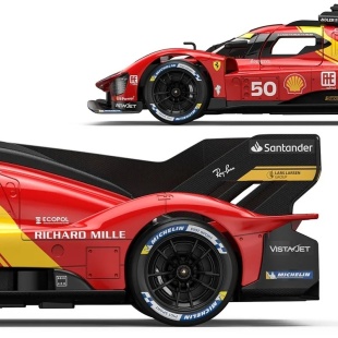 MASINA CU TELECOMANDA FERRARI 499P SCARA 1 LA 14 - Img 9