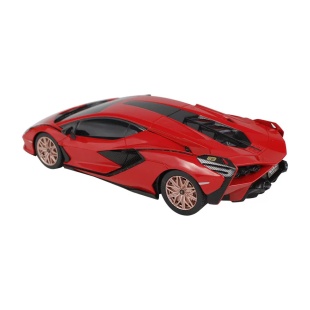 MASINA CU TELECOMANDA LAMBORGHINI SIAN ROSU CU SCARA 1 LA 24 - Img 4