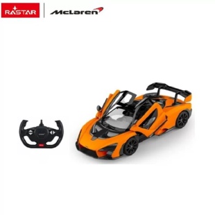 MASINA CU TELECOMANDA McLAREN SENNA PORTOCALIU CU SCARA 1 LA 14 - Img 4