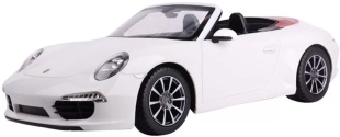 MASINA CU TELECOMANDA PORSCHE CARRERA S ALB CU SCARA 1 LA 12 - Img 5