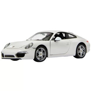 MASINUTA METALICA PORSCHE 911 ALB SCARA 1 LA 24 - Img 5