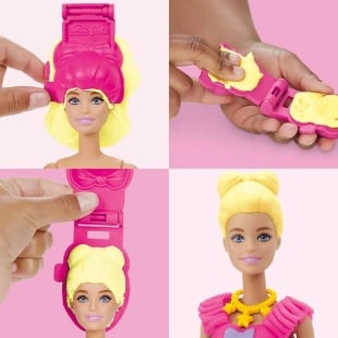 PLAY DOH BARBIE SET PLASTELINA VOLANASE SI FUNDITE CU PAPUSA INCLUSA - Img 5