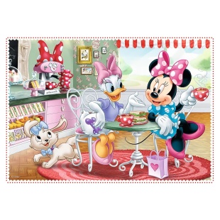 PUZZLE TREFL 4IN1 MINNIE MOUSE SI PRIETENII EI - Img 4