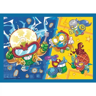 PUZZLE TREFL 4IN1 SUPER THINGS SUPER ACTIUNEA - Img 4