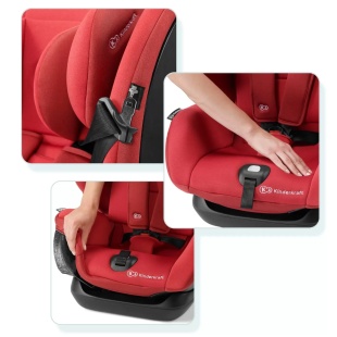 SCAUN AUTO ISOFIX KINDERKRAFT MYWAY, 0-36 KG, RED - Img 6