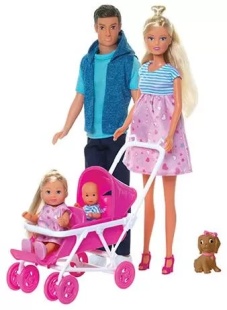 SET STEFFI LOVE FAMILIE CU COPILAS NOU-NASCUT SURPRIZA - Img 2