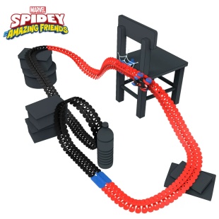 SMOBY SPIDEY CIRCUIT FLEXTREME SET MILES MORALES - Img 6