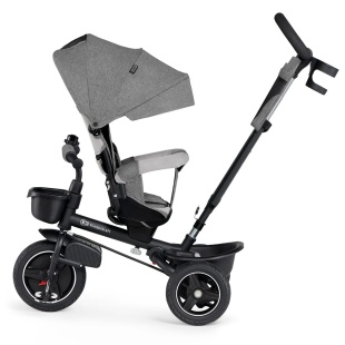 TRICICLETA KINDERKRAFT SPINSTEP, GREY - Img 5