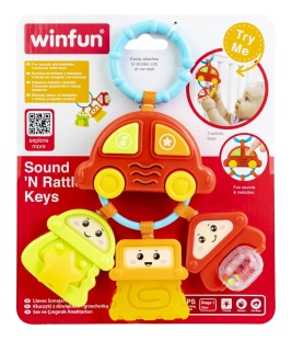 WINFUN ZORNAITOARE MASINUTA CU 3 CHEI