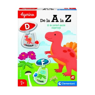 AGERINO PUZZLE DE LA A LA Z IN LIMBA ROMANA