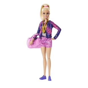 BARBIE PAPUSA BARBIE YOU CAN BE GIMNASTA BLONDA - Img 4