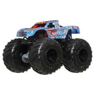 HOT WHEELS MONSTER TRUCK SI MASINUTA METALICA RACE ACE - Img 3